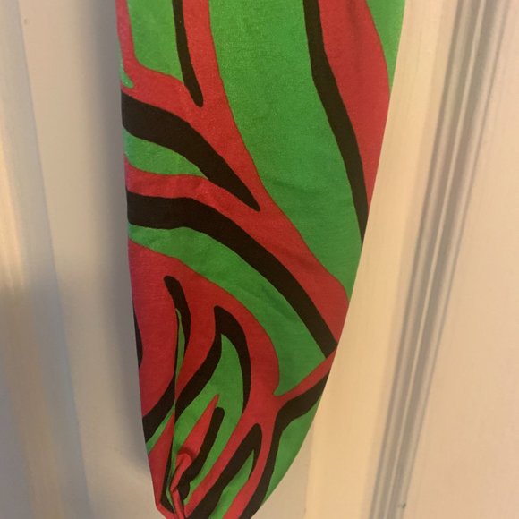 VERSACE WOMENS SPANDEX MULTI COLOR LEGGINGS SIZE 28 MEDIUM $700 - Picture 3 of 7